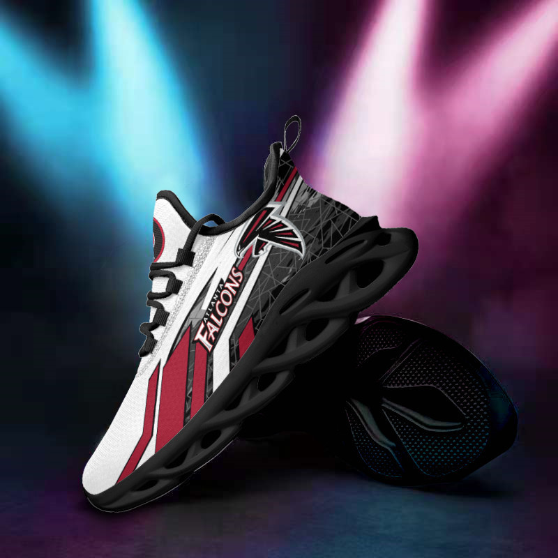 Atlanta Falcons Yezy Running Sneakers Side View