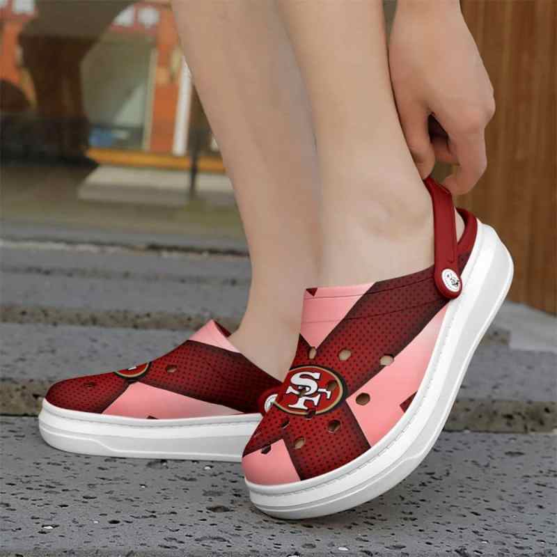 San Francisco 49ers Clog Design