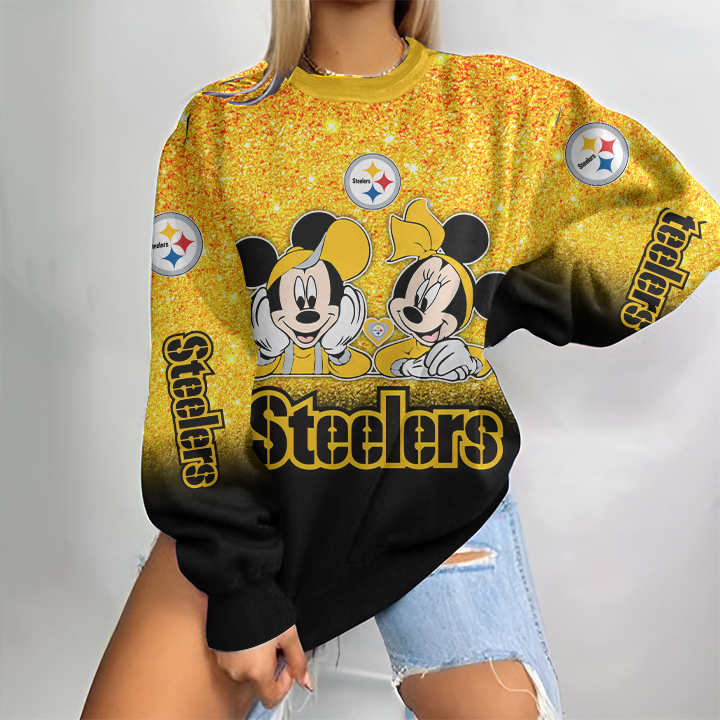 Pittsburgh Steelers Personalized Christmas Round Neck Sweatshirt