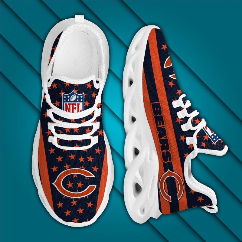 Chicago Bears Yezy Running Sneakers