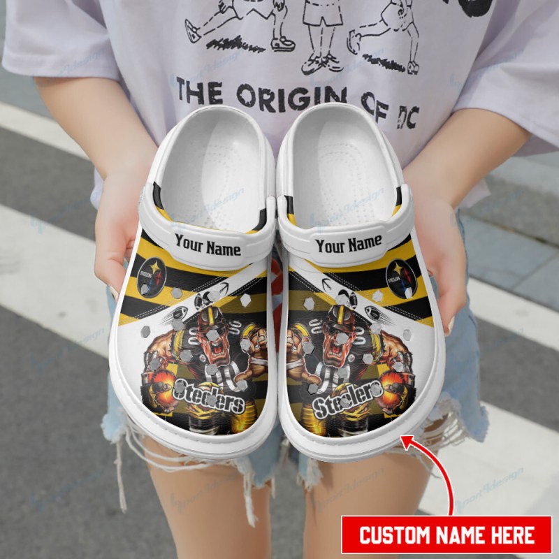 Pittsburgh Steelers Personalized Clog