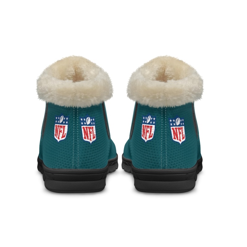 Philadelphia Eagles Comfy Winter Snow Boots Image 8