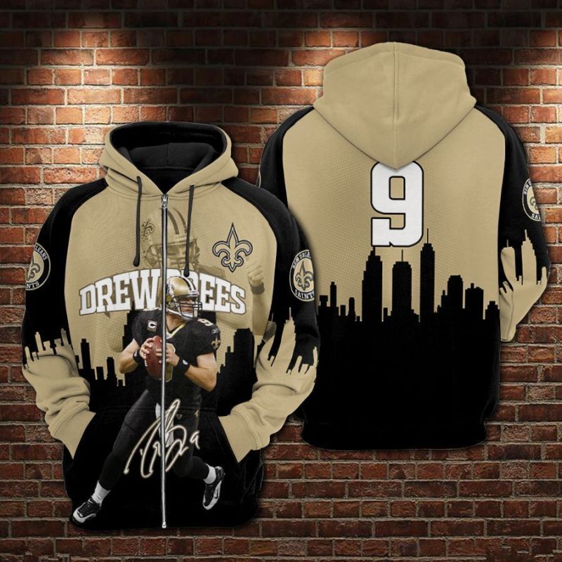 Drew Brees - New Orleans Saints Limited Hoodie