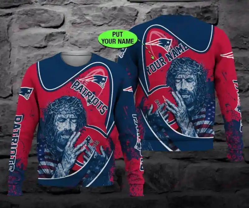 New England Patriots Ugly Christmas Sweater 4
