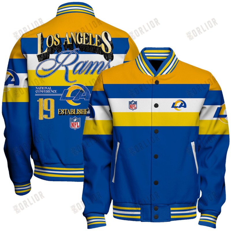 Los Angeles Rams Varsity Jacket Image 1