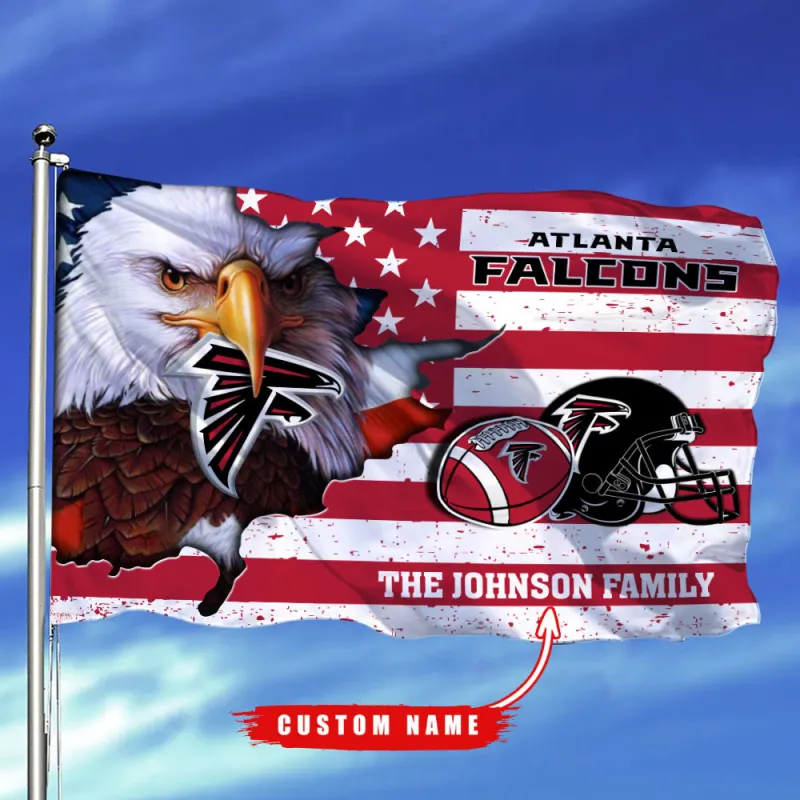 Atlanta Falcons Custom Flag