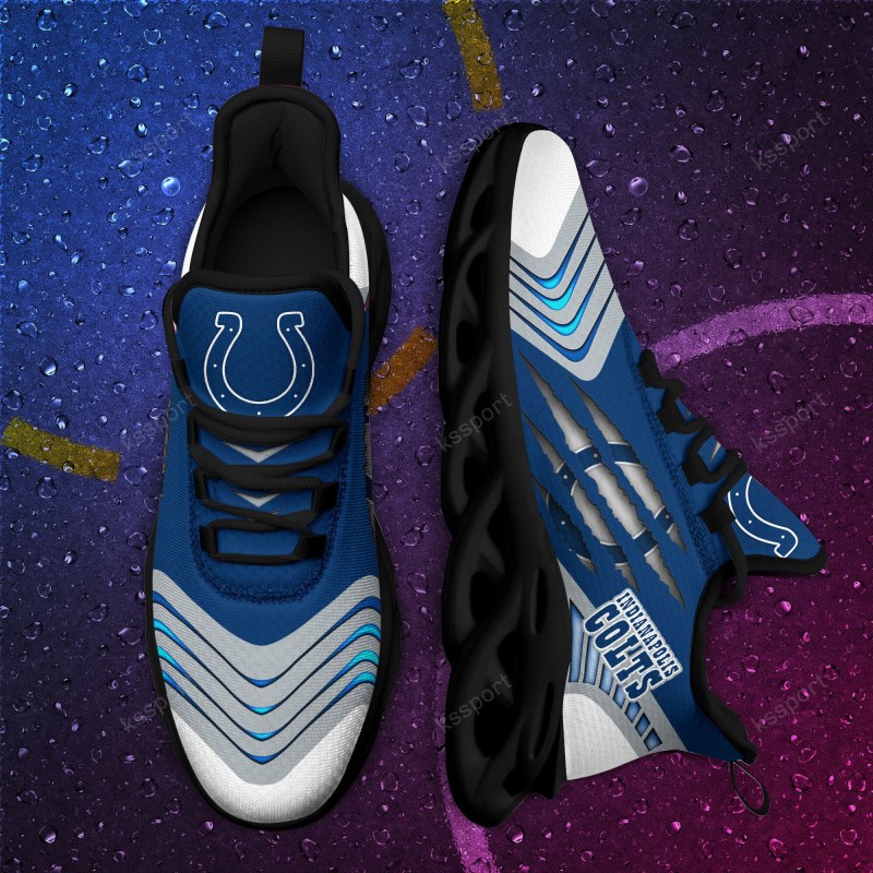 Indianapolis Colts Yezy Running Sneakers