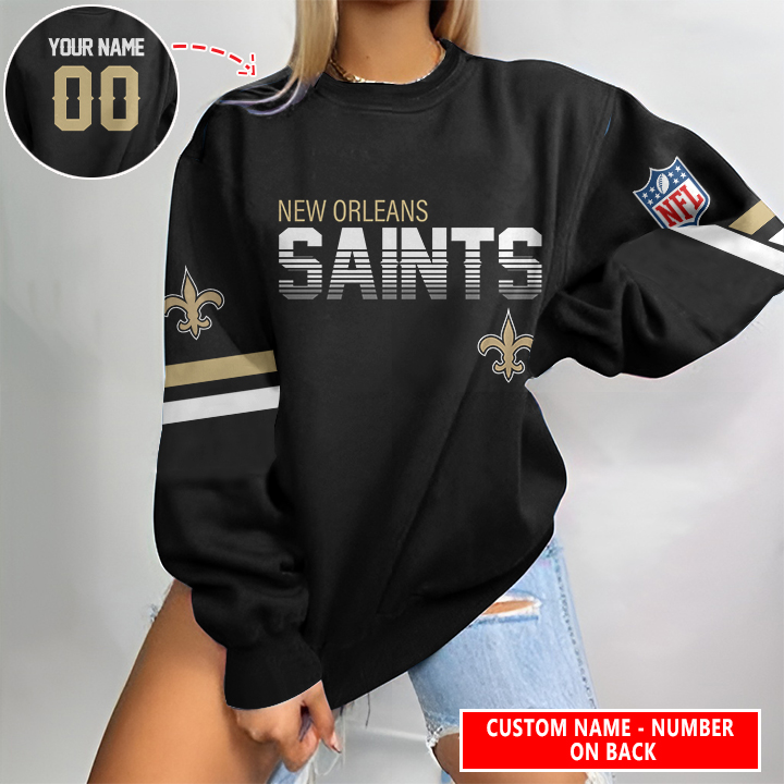 New Orleans Saints Personalized Sweatshirt