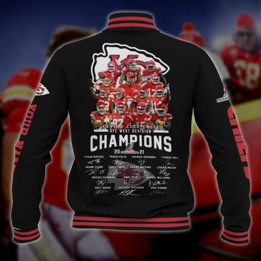 Kansas City Chiefs Baseball Jacket