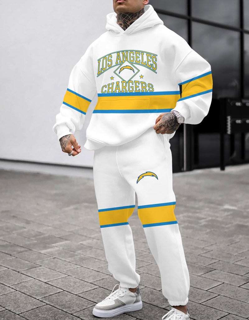 Los Angeles Chargers Combo Pullover Hoodie