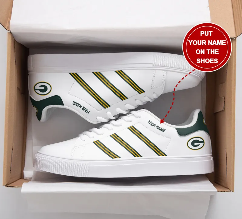 Green Bay Packers Personalized SS Custom Sneakers