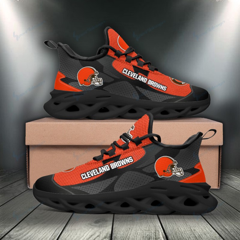 Cleveland Browns Yezy Running Sneakers - Image 2