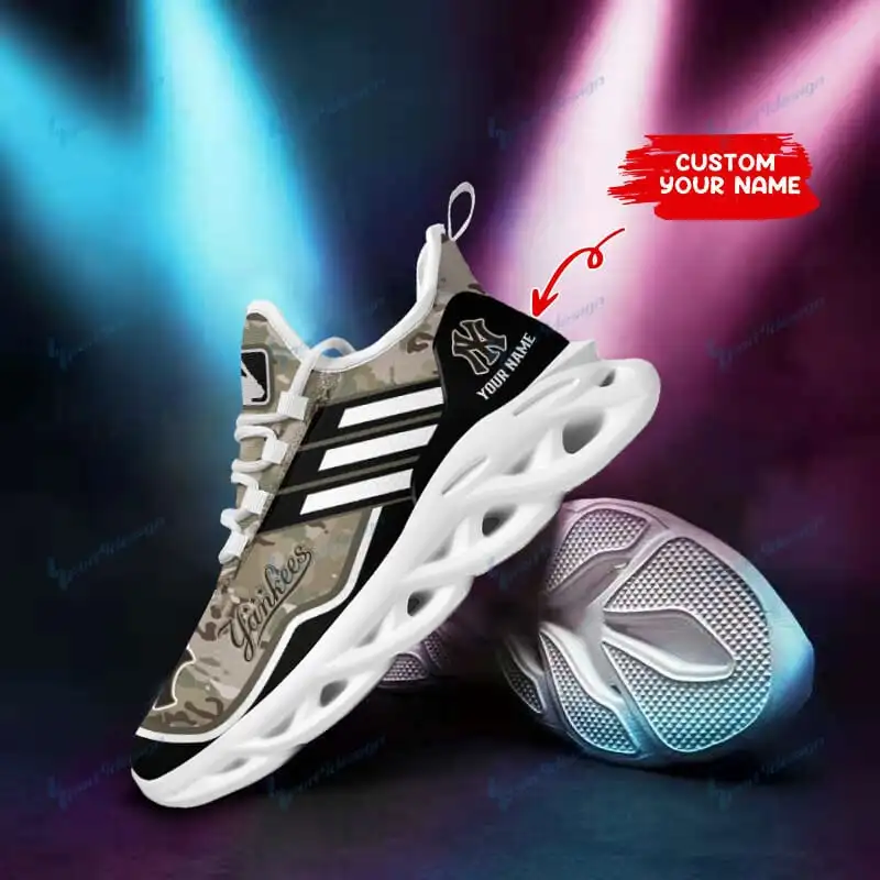 New York Yankees Personalized Yezy Running Sneakers SPD85