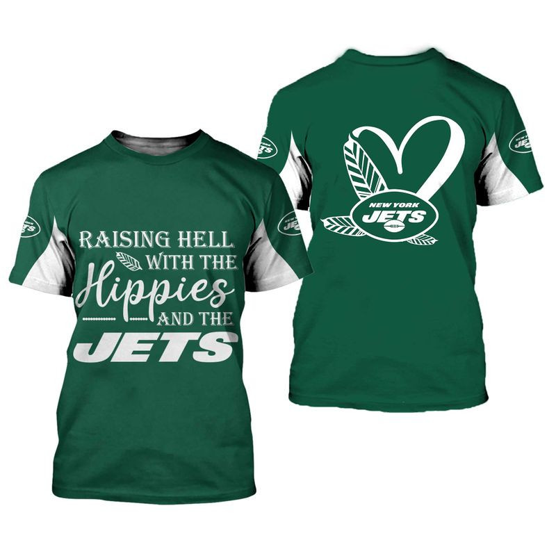 NFL New York Jets Limited Edition All Over Print Hoodie Sweatshirt