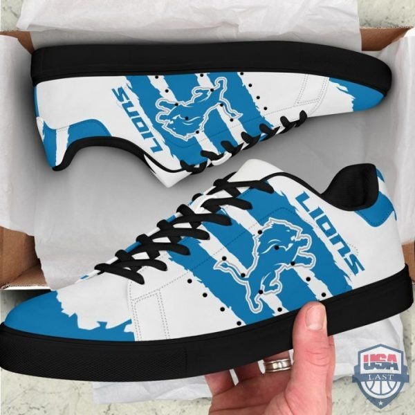 Detroit Lions Sneakers with Custom Design