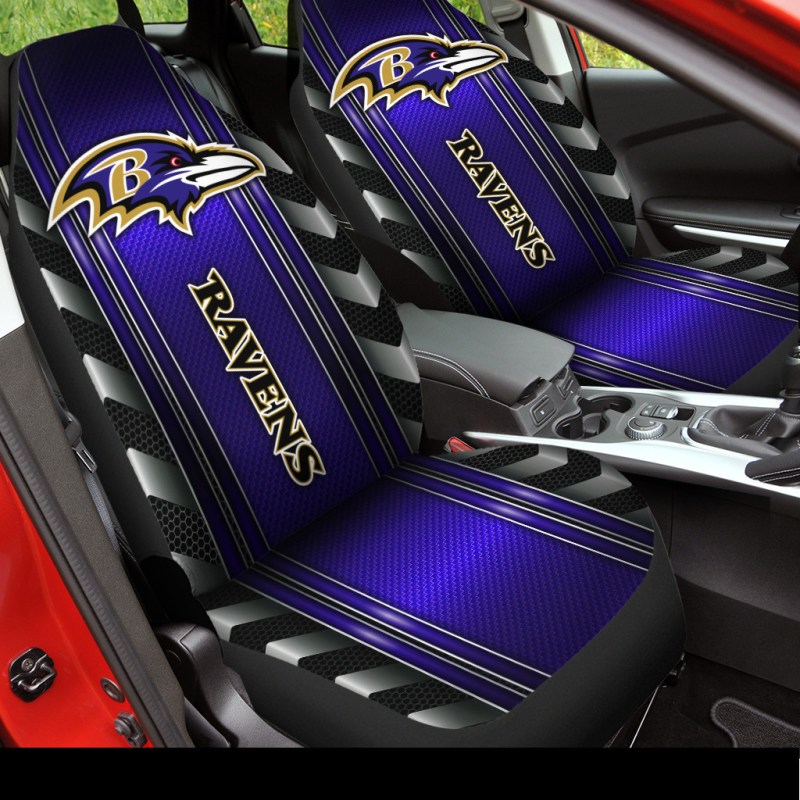 Baltimore Ravens Car Seat Covers
