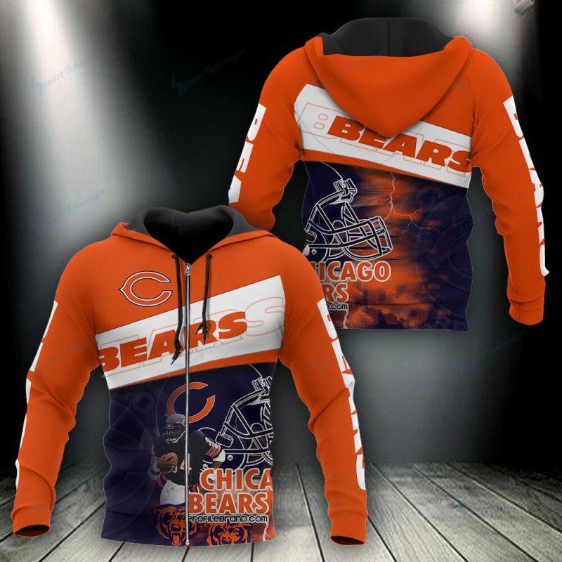 Experience Comfort with Our Chicago Bears Hoodie