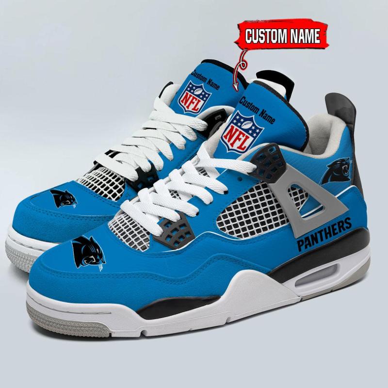 Carolina Panthers AJ4 Sneaker 2