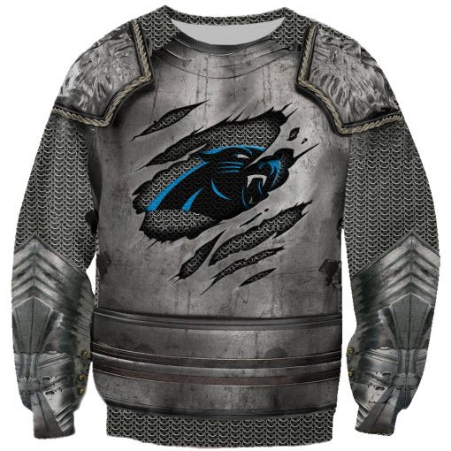 Carolina Panthers Ugly Christmas Sweater - Back View