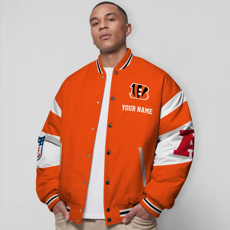 Cincinnati Bengals Varsity Jacket - View 5