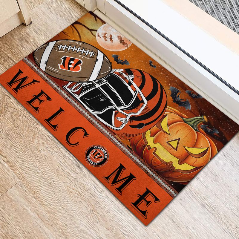 Cincinnati Bengals Doormat Side View
