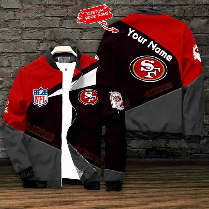 San Francisco 49ers Personalized Bomber Jacket