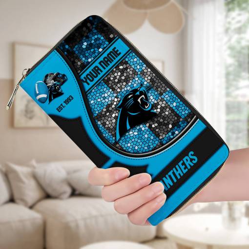 Stylish Carolina Panthers Wallet