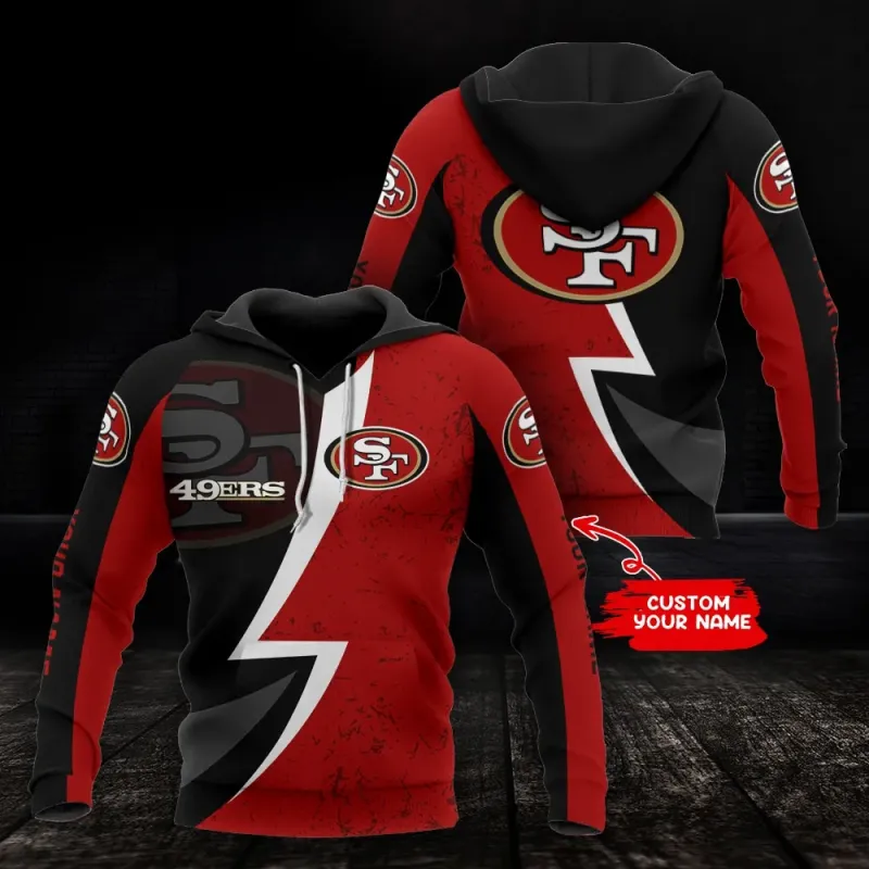 NFL Personalized Hoodie for 49ers Fans