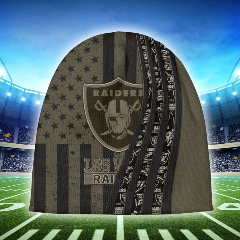 Las Vegas Raiders Wool Beanie