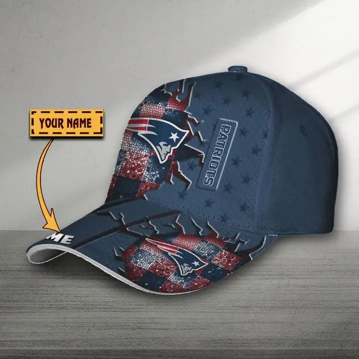 New England Patriots Classic Cap Side View