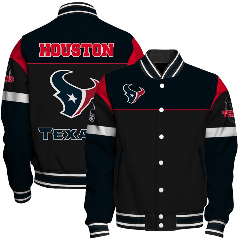 Houston Texans Unisex Varsity Jacket