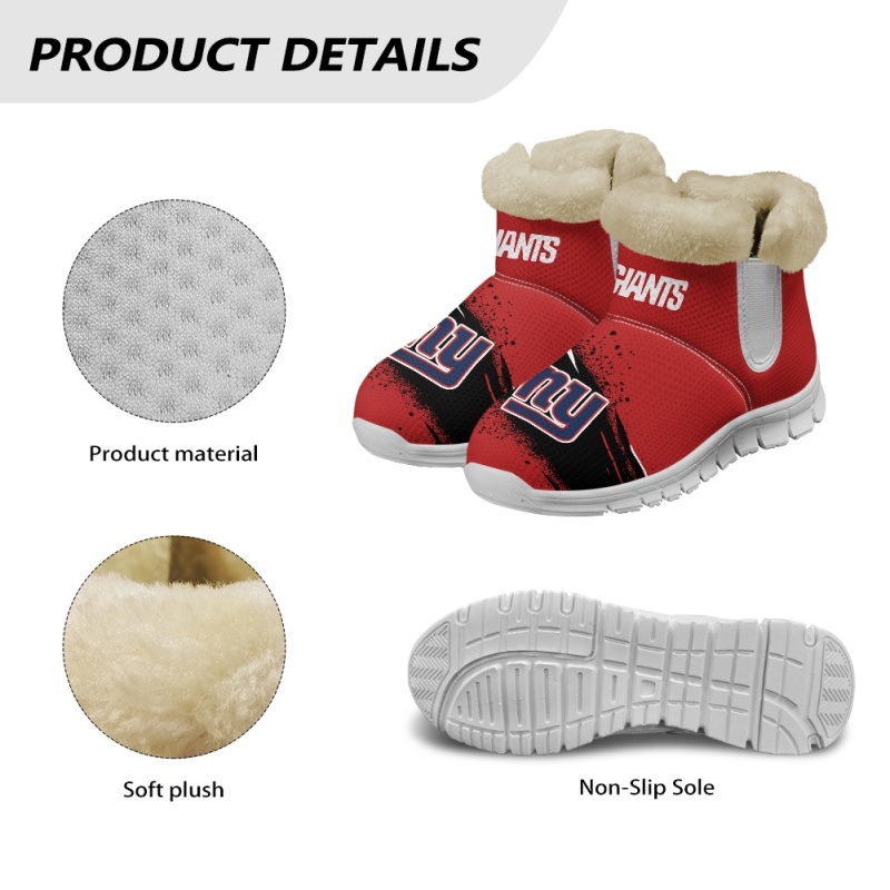 New York Giants Snow Boots