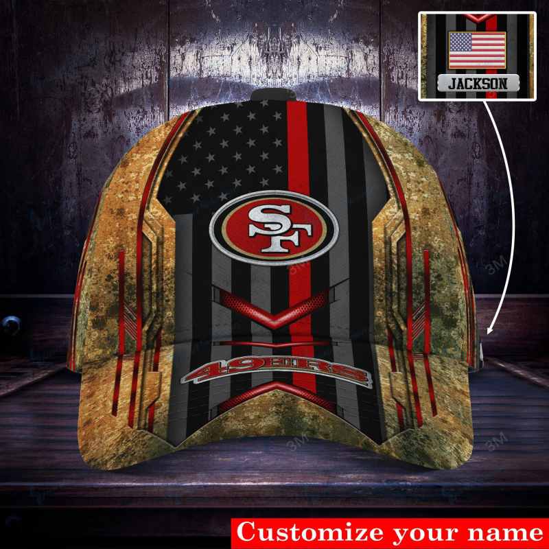 San Francisco 49ers Personalized Classic Cap