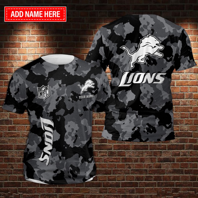 Detroit Lions Personalized T-Shirt