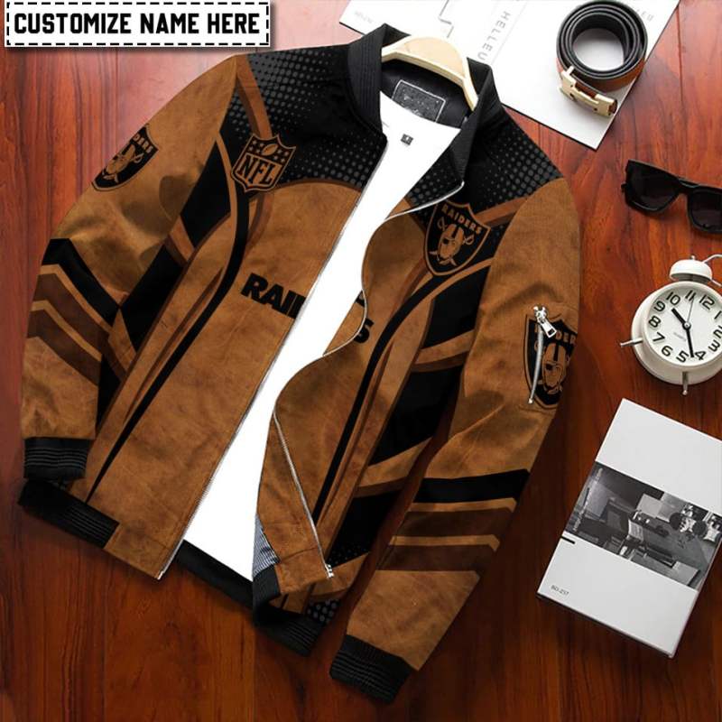 Las Vegas Raiders Bomber Jacket - Stylish Design