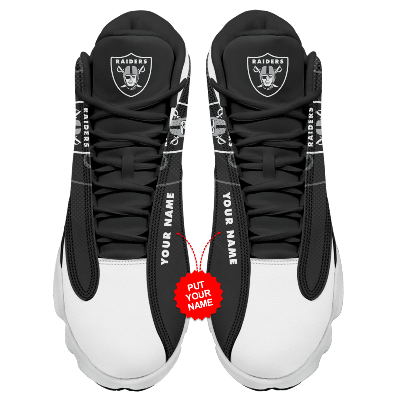 Las Vegas Raiders AJD13 Sneakers Back View