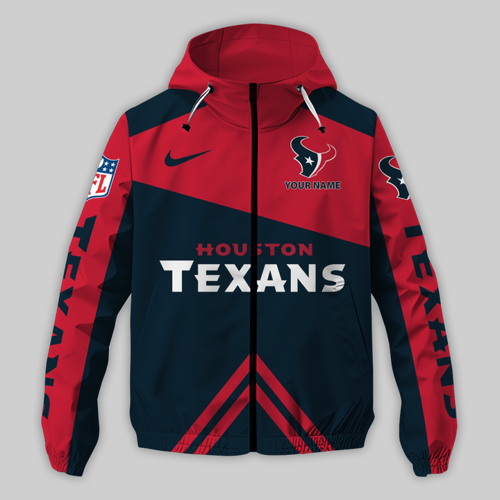 Houston Texans Outdoor Jacket Back View