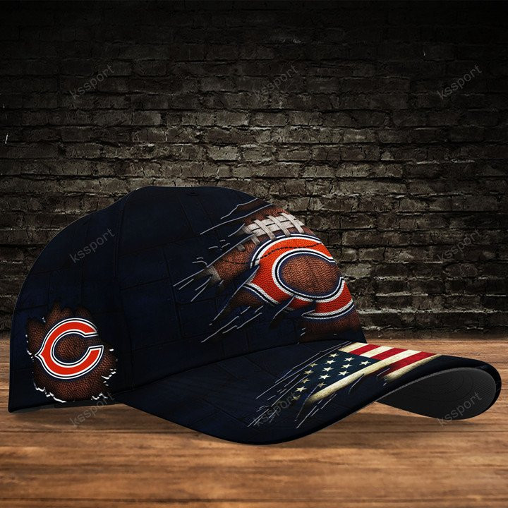 Chicago Bears Classic Cap Side View