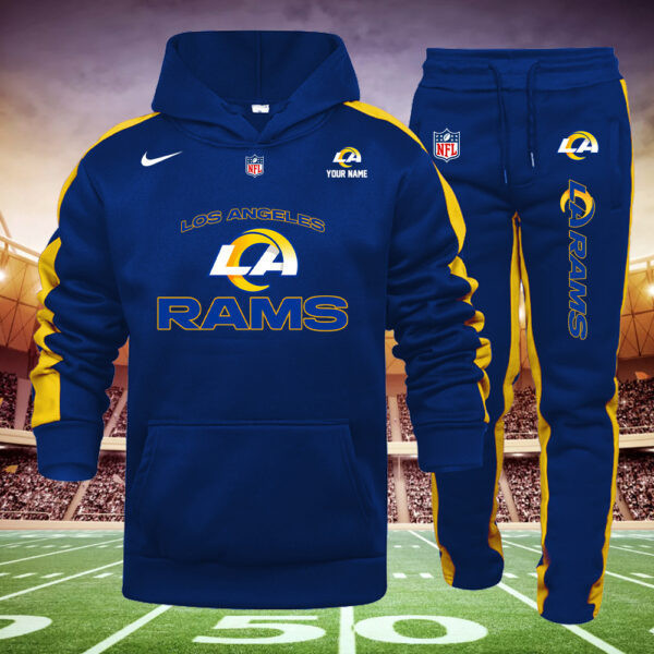 Los Angeles Rams Hoodie and Sweatpants Set