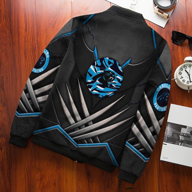 Carolina Panthers Bomber Jacket