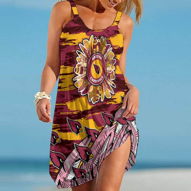 Arizona Cardinals Beach Dress