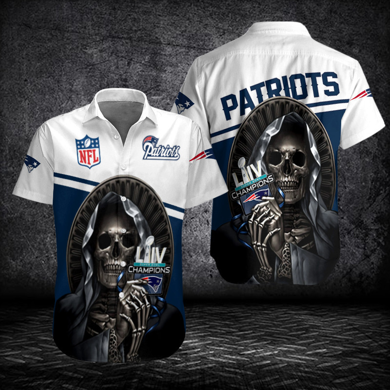 New England Patriots Button Shirt Sizing Chart