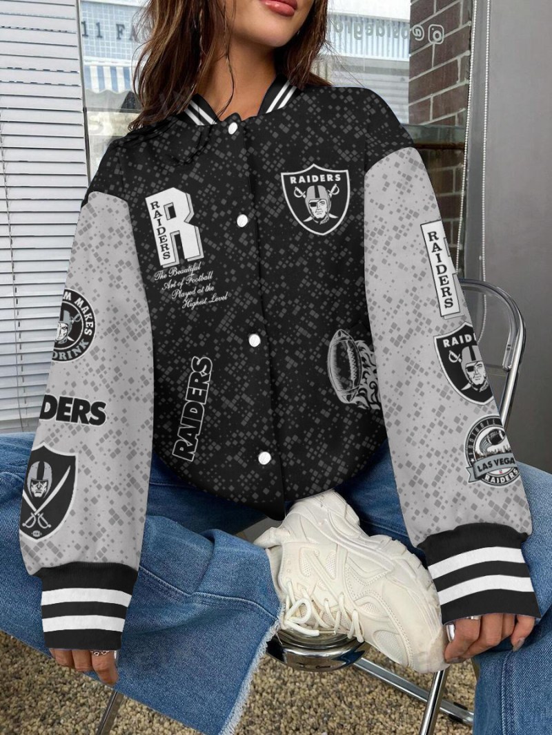 Las Vegas Raiders Varsity Jacket