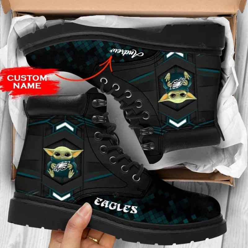 Philadelphia Eagles Personalized Boots