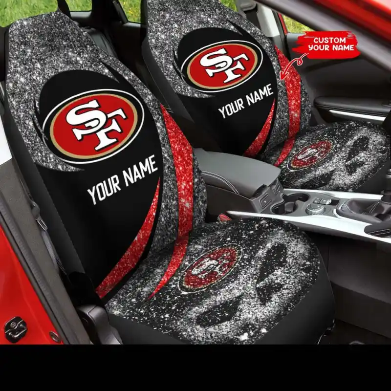 San Francisco 49ers Personalized Car Seat Covers
