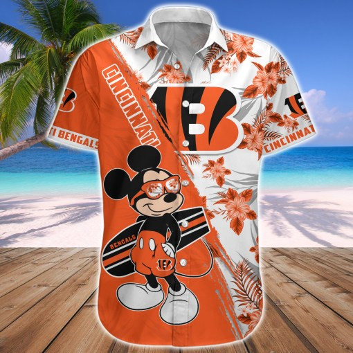 Cincinnati Bengals Fan Button Shirt
