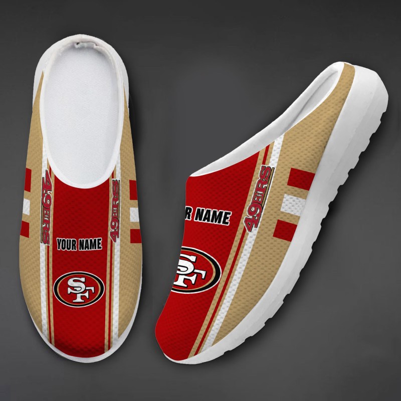 San Francisco 49ers Personalized Half Shoes