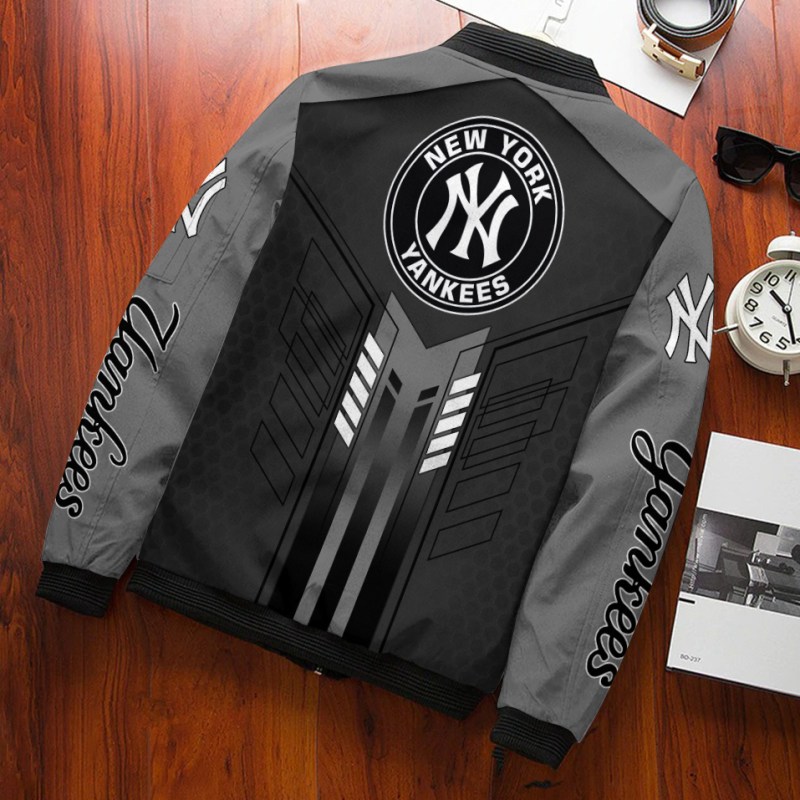 New York Yankees Bomber Jacket Mockup Ads
