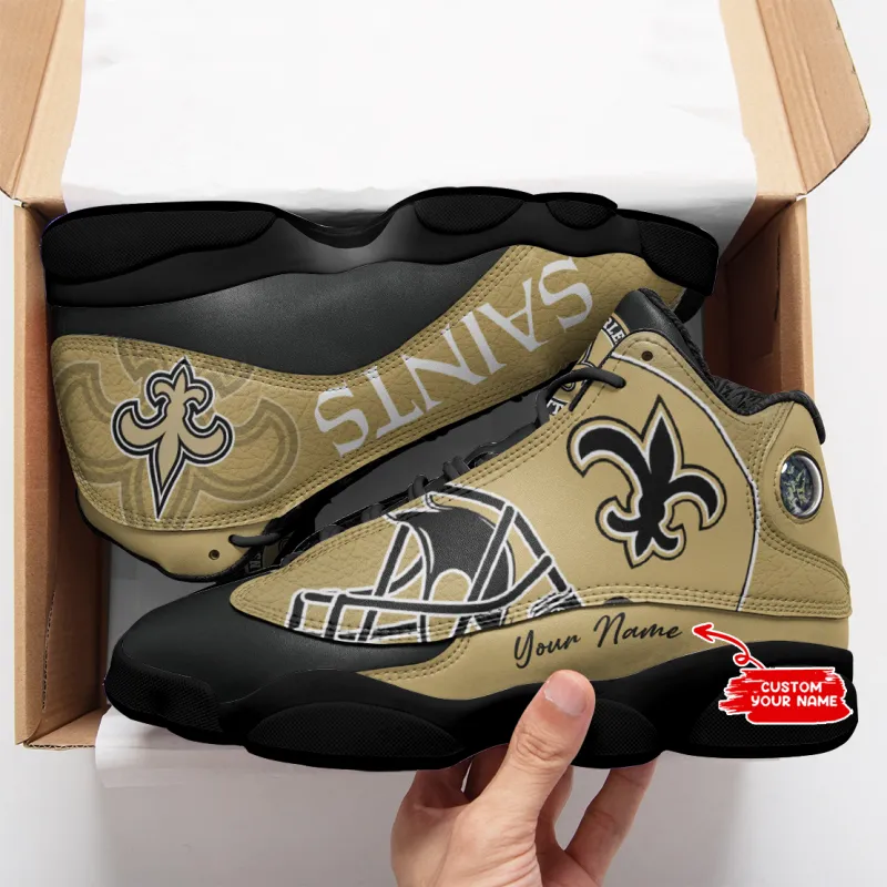 New Orleans Saints Sneakers Side View