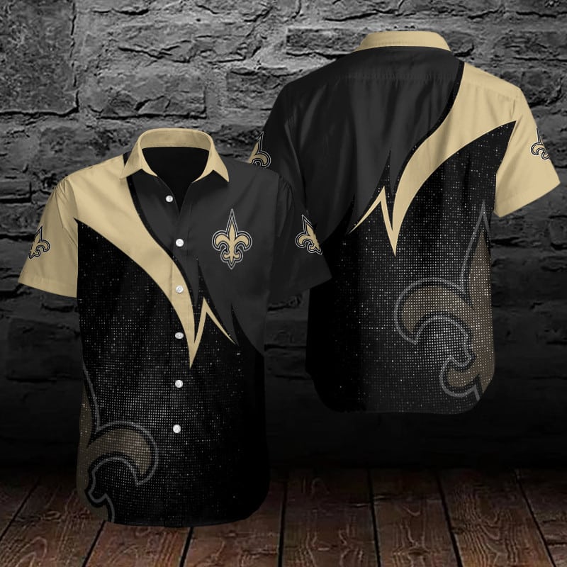 New Orleans Saints Button Shirt Sizing Chart
